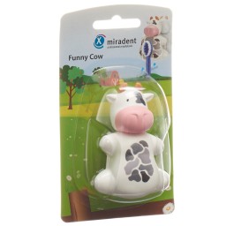 MIRADENT funny snapper porte brosse dents vache