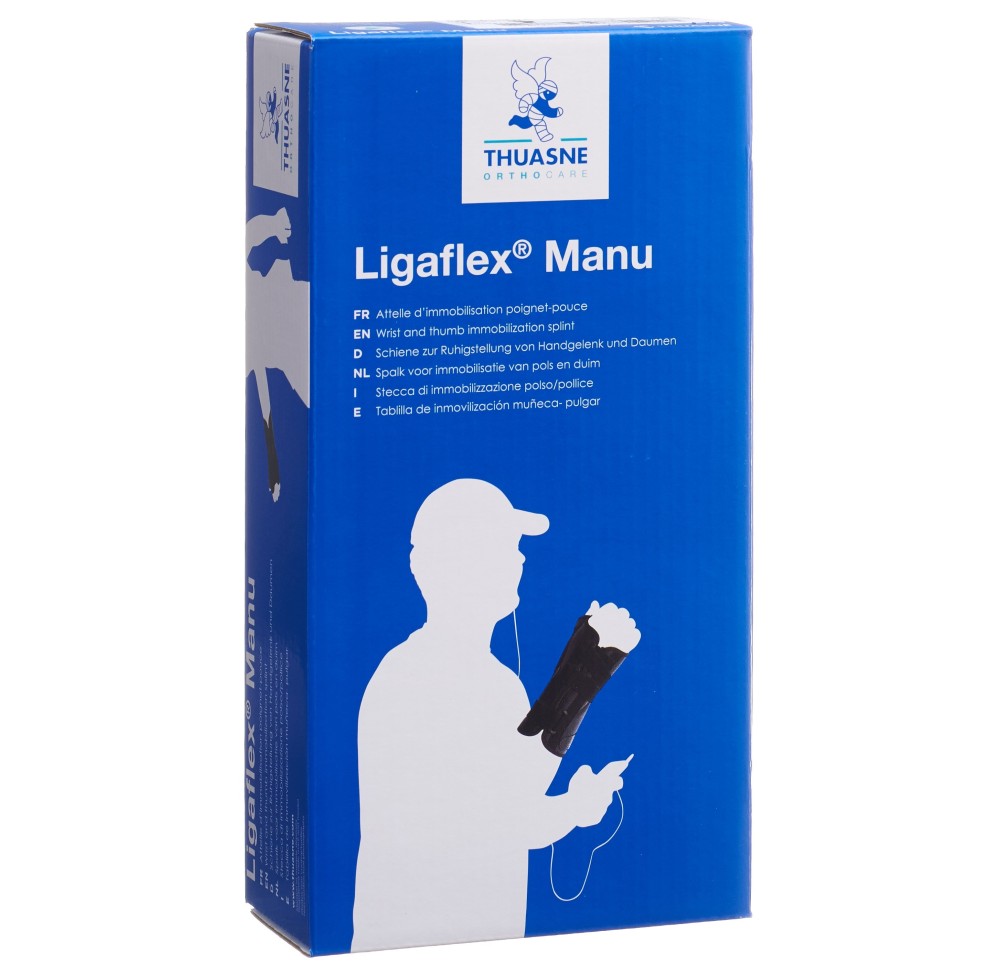 THUASNE Ligaflex Manu band poig Gr2 gauche noir