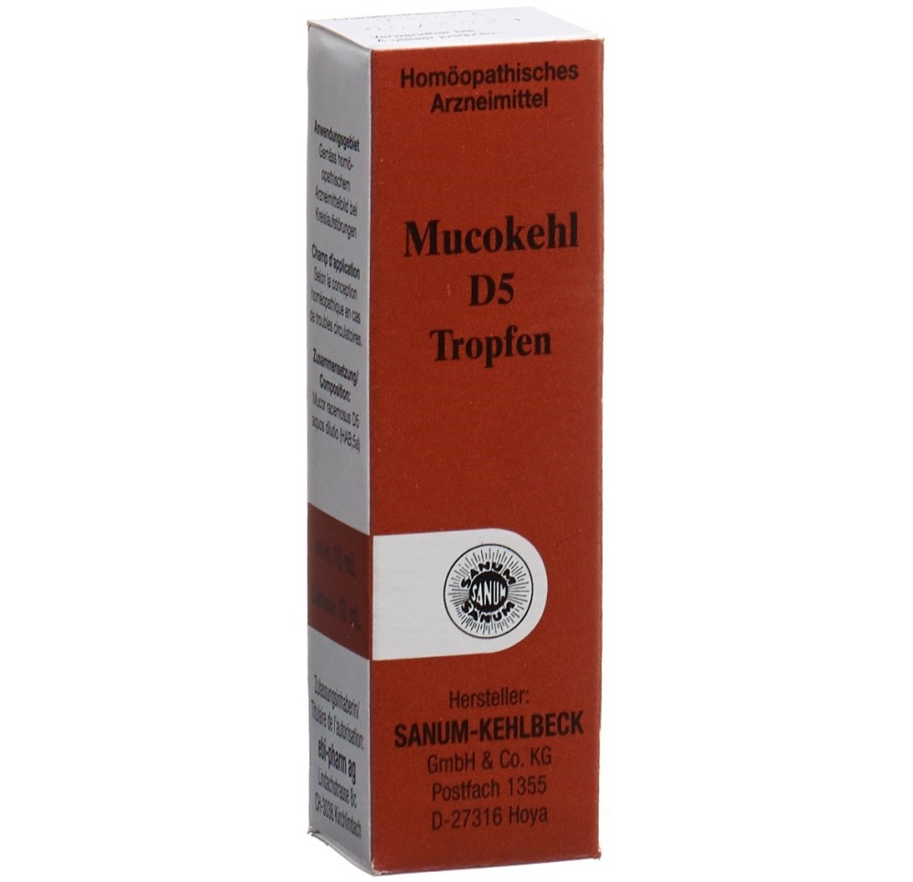MUCOKEHL gouttes 5 D fl 10 ml MUCOKEHL gouttes 5 D fl 10 ml