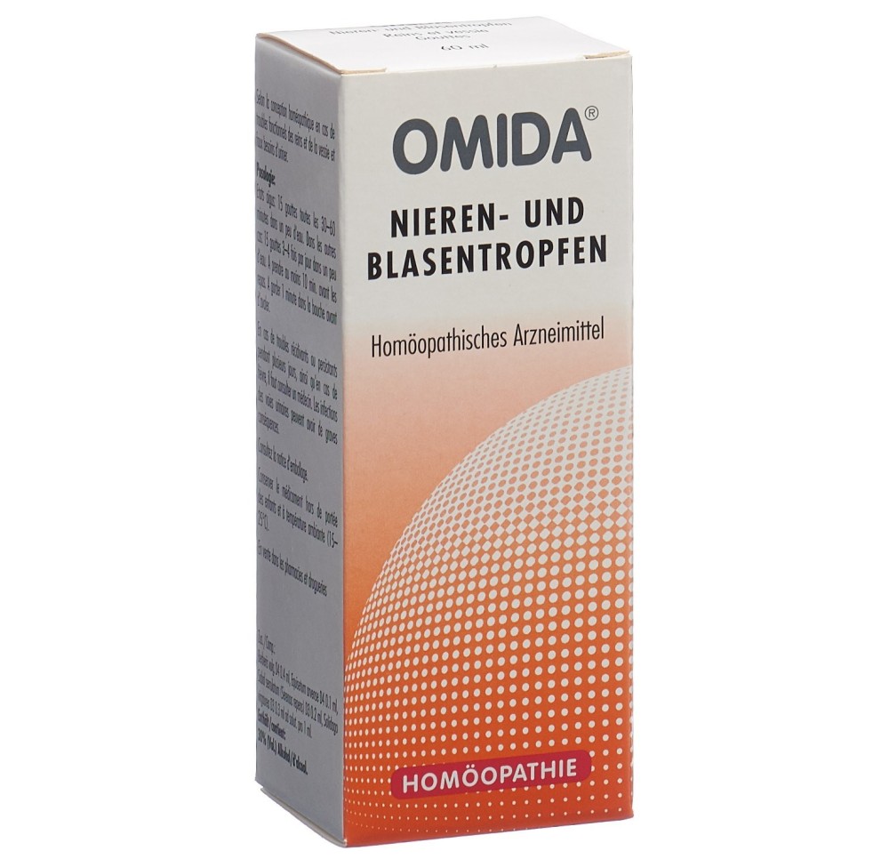 OMIDA gouttes reins vessie fl 60 ml OMIDA gouttes reins vessie fl 60 ml