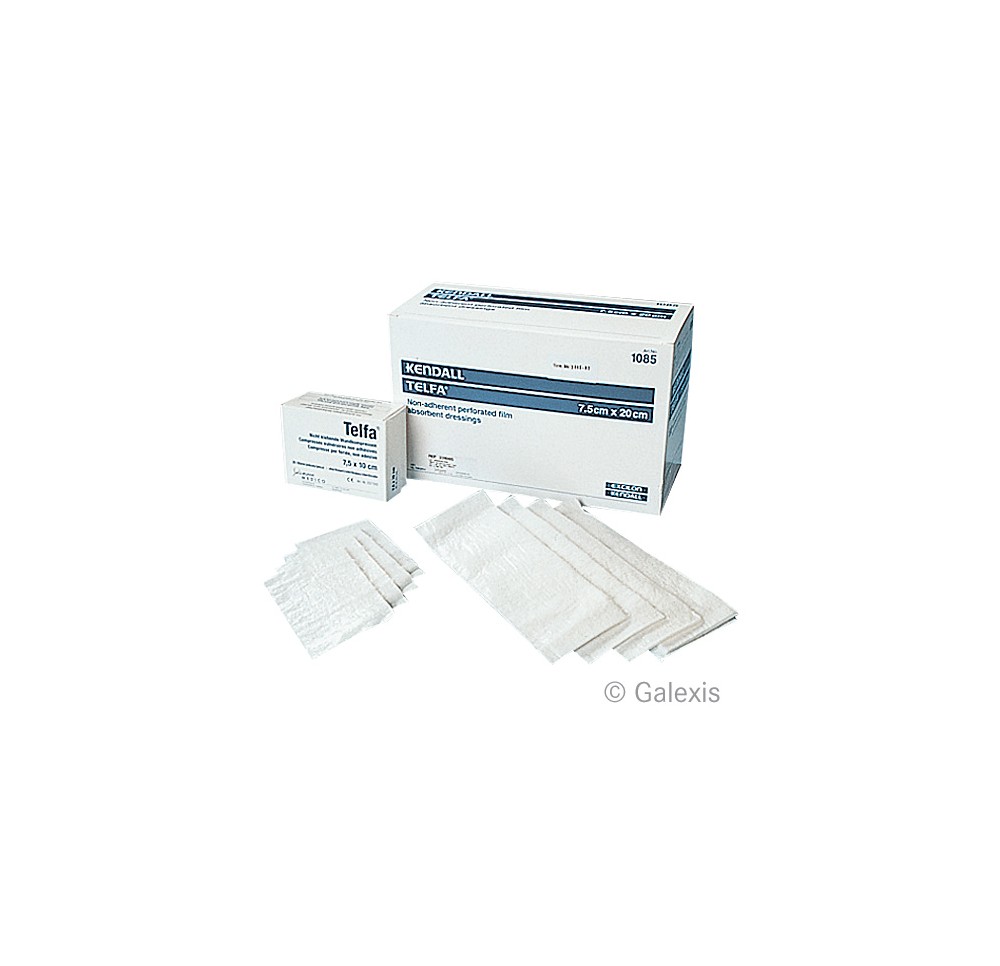 TELFA STERILE EUR pans vulnérai 15.3x7.6cm 100 pce