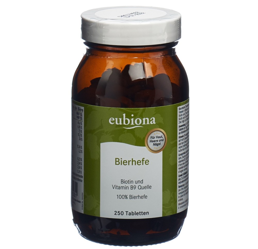 EUBIONA levure de bière cpr 100 g EUBIONA levure de bière cpr 100 g