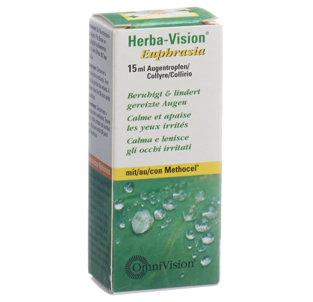 HERBA VISION Euphrasia collyre ophtalmique 15 ml