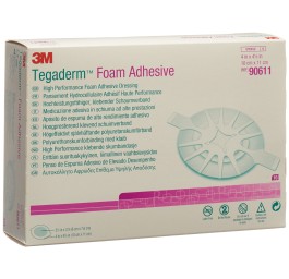 3M TEGADERM FOAM compr mousse 6x7.6cm adh 10 pce