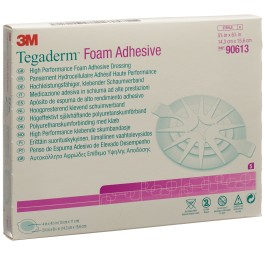 3M TEGADERM FOAM compr mousse 10x11cm ov adh 5 pce