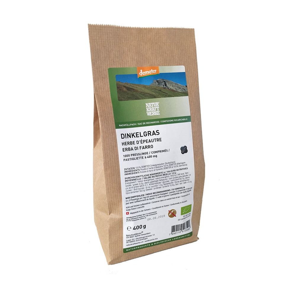 NATURKRAFTWERKE Herbe épeaut cpr Demeter 1000 pce