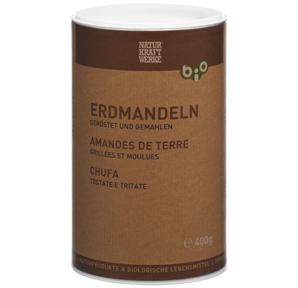 NATURKRAFTWERKE Amandes de terre moulues bio 400 g NATURKRAFTWERKE Amandes de terre moulues bio 400 g