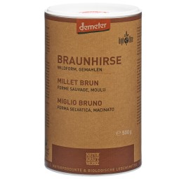 NATURKRAFTWERKE Millet brun moulu Demeter 500 g
