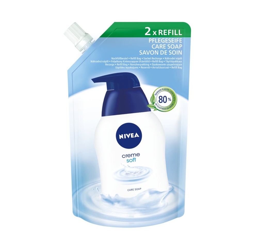 NIVEA savon de soin creme soft ref 500 ml