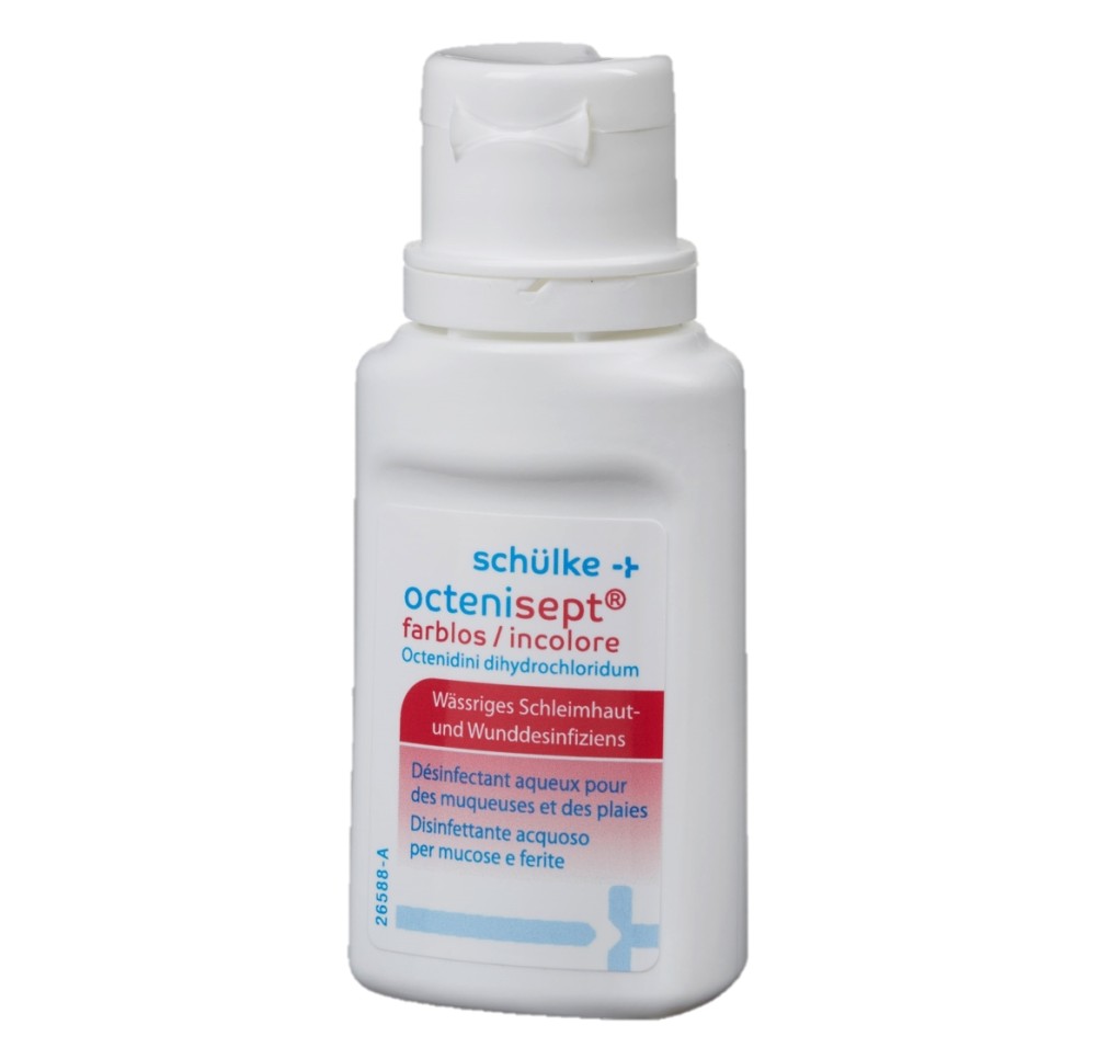 OCTENISEPT sol incolore avec couvercle fl 50 ml
