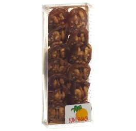 SUN SNACK dattes avec noix en 2 rangé Pet 140 g