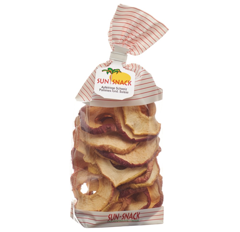 SUN SNACK rondelles de pommes idared sach 100 g SUN SNACK rondelles de pommes idared sach 100 g