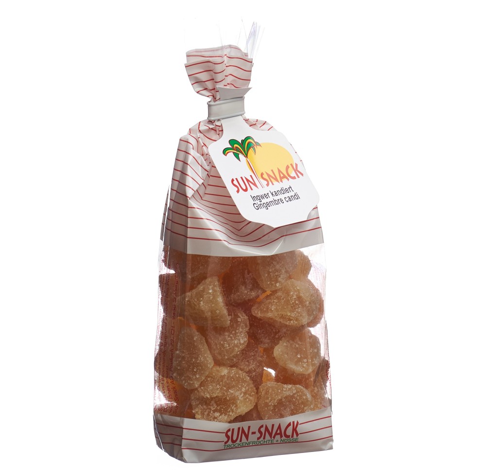 SUN SNACK gingembre candi sach 250 g SUN SNACK gingembre candi sach 250 g