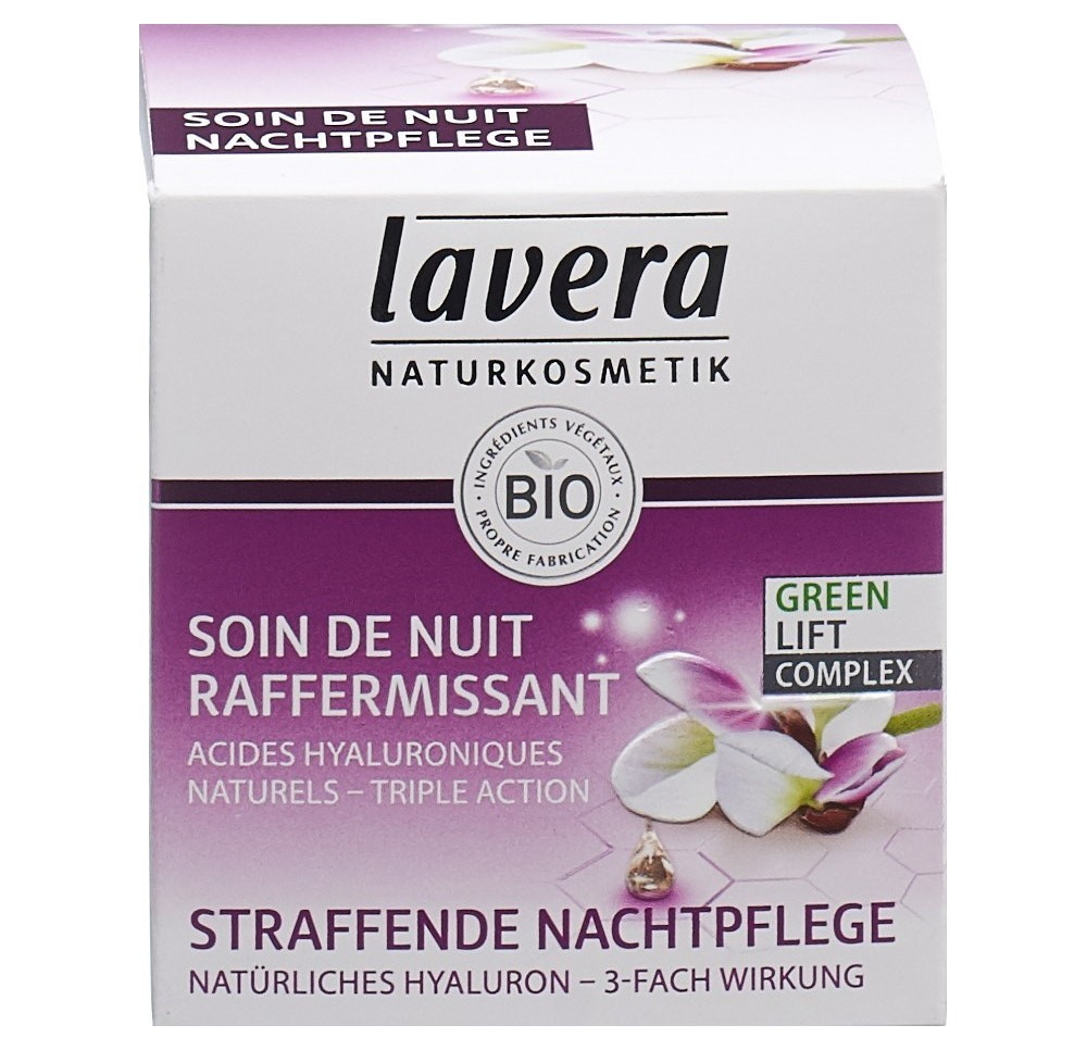 Lavera soin de nuit raffermissant karanja 50 ml