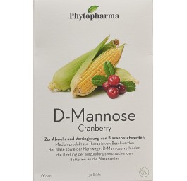 Phytopharma D-Mannose Cranberry stick 30 pce