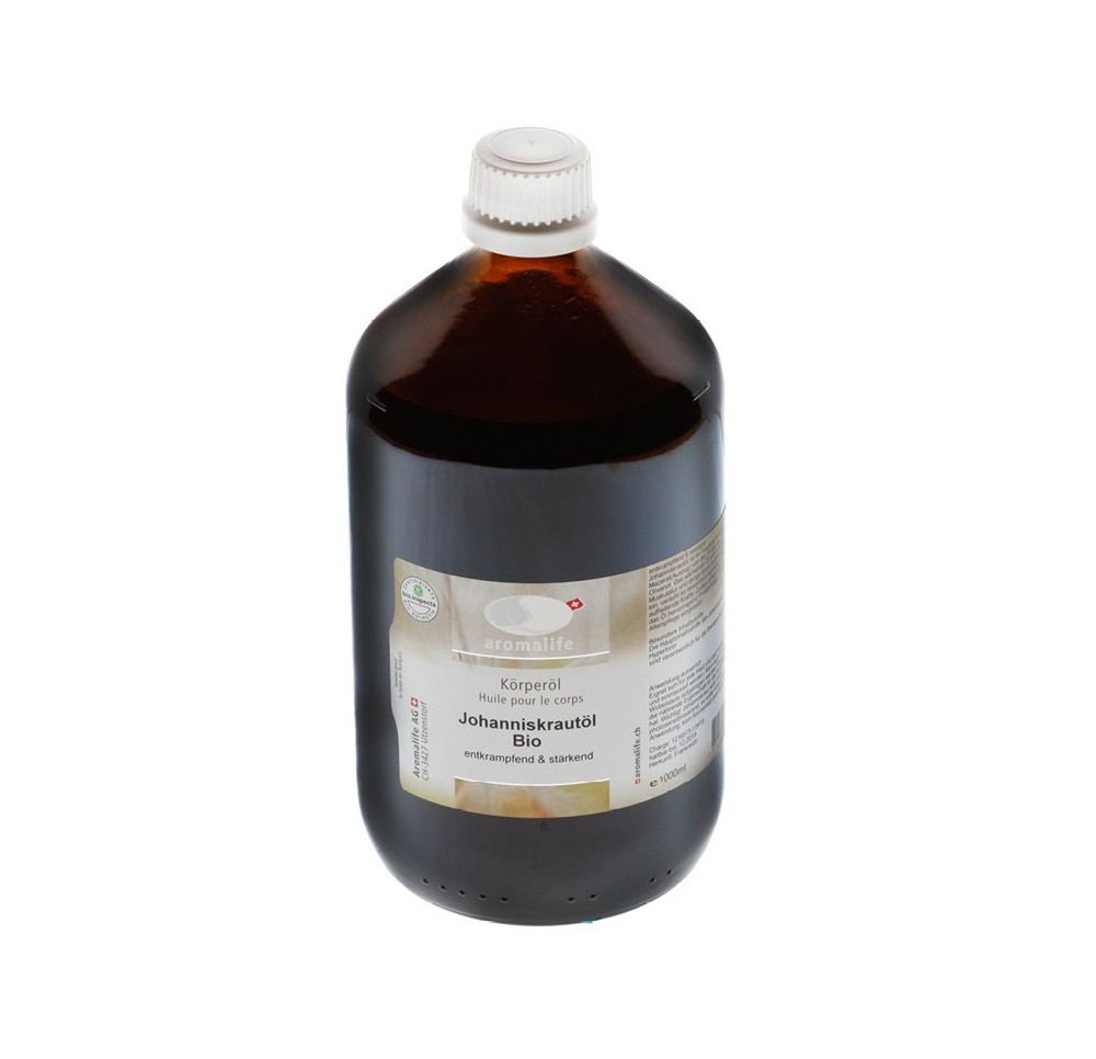 AROMALIFE huile de millepertuis BIO 1000 ml