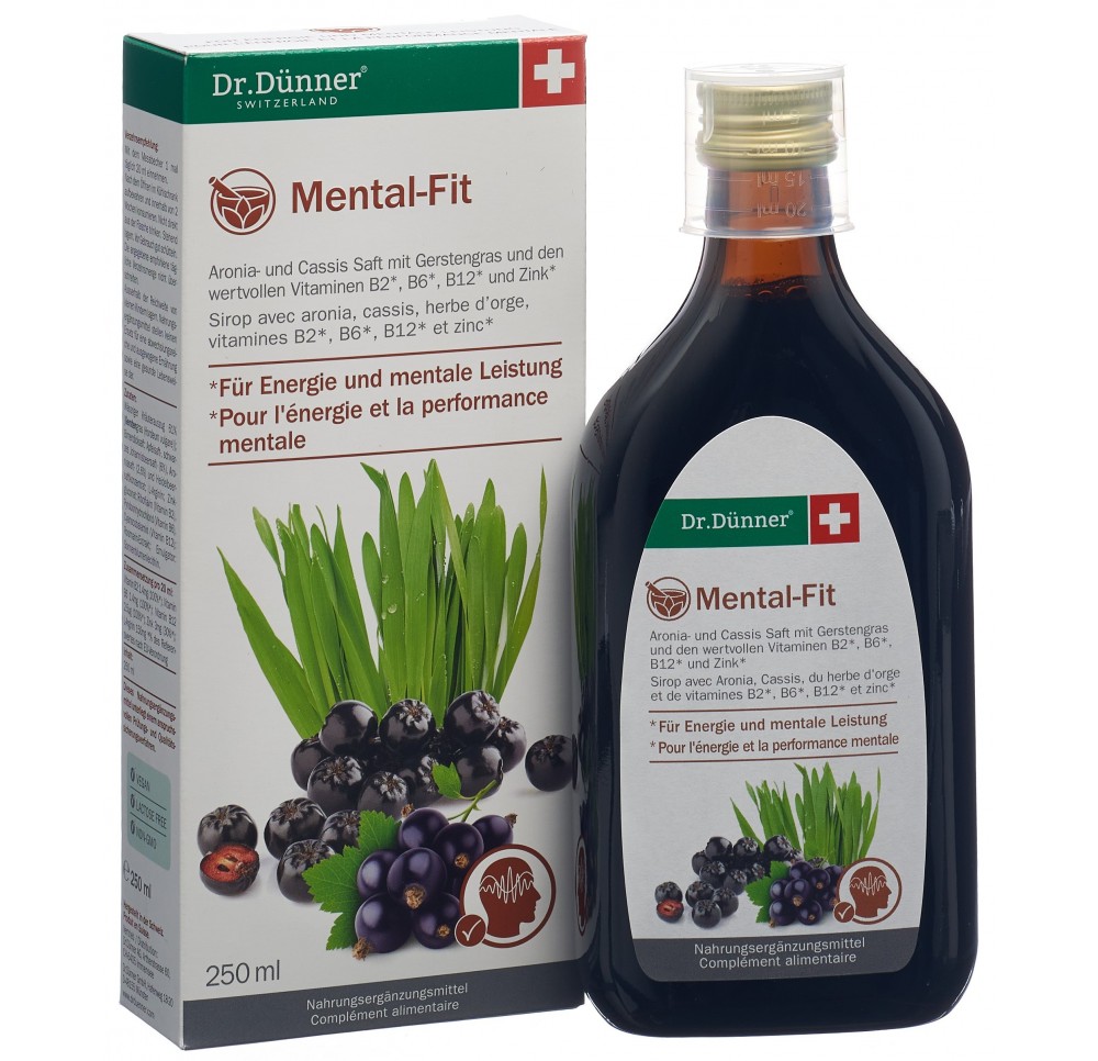 Dünner EssenzaVita Mental Fit sirop fl 250 ml