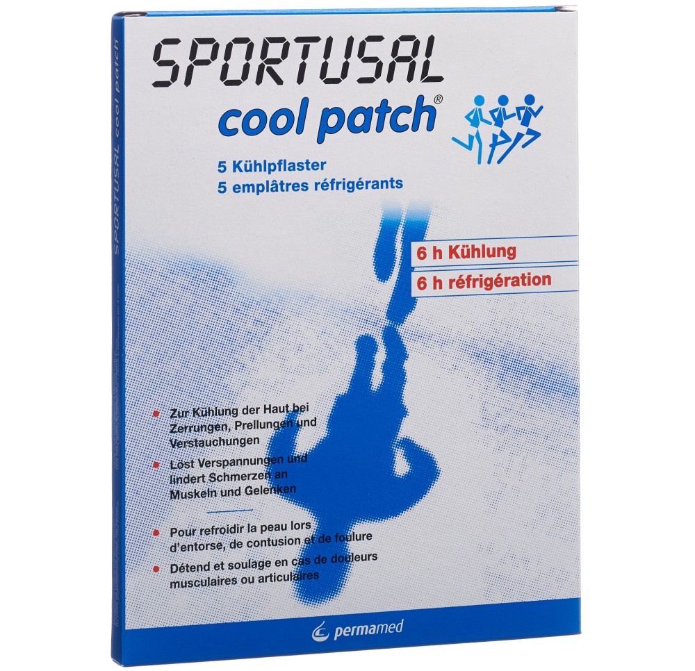 SPORTUSAL Cool Patch 5 pce