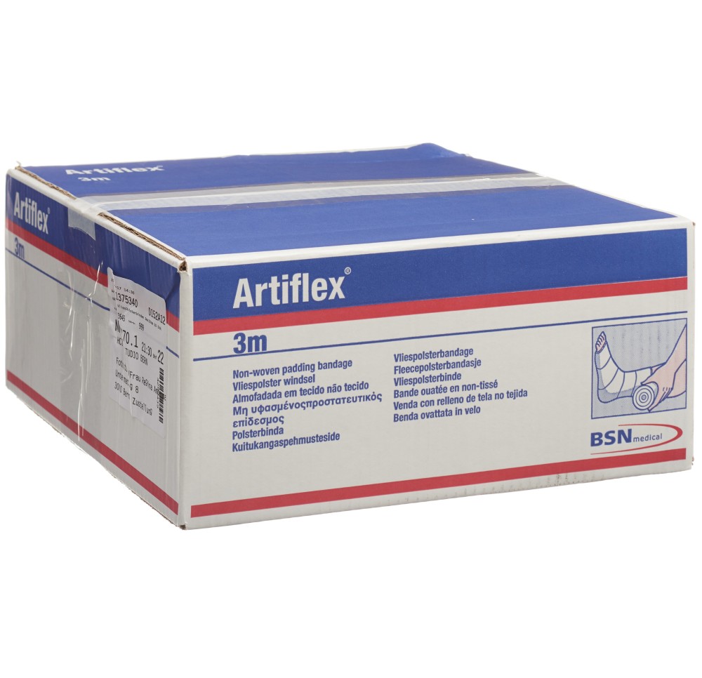 ARTIFLEX bande rembourrage 3mx10cm 30 pce
