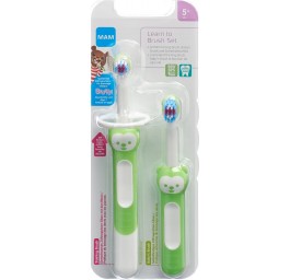 MAM Learn to Brush Set brosse à dents 5+ mois