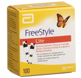 ABBOTT FREESTYLE Lite électrodes de dosage 100 pce