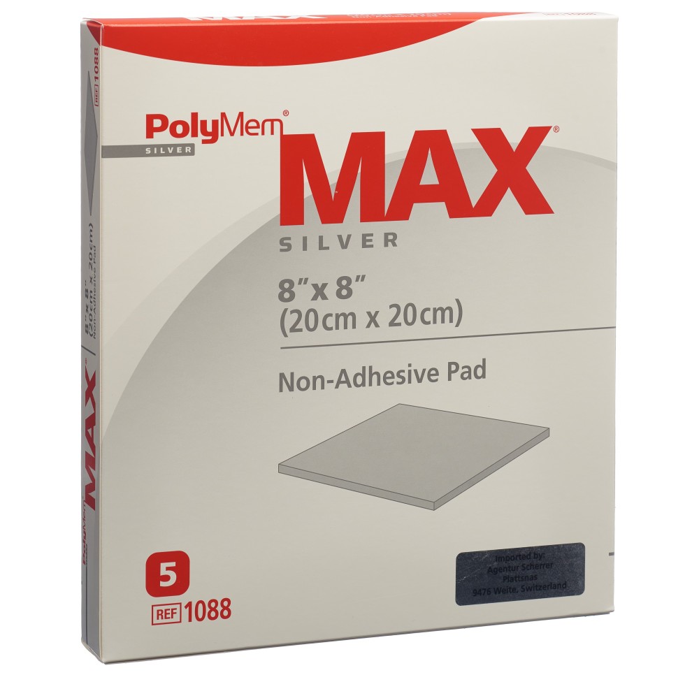 POLYMEM MAX Silver 20x20cm 5 pce