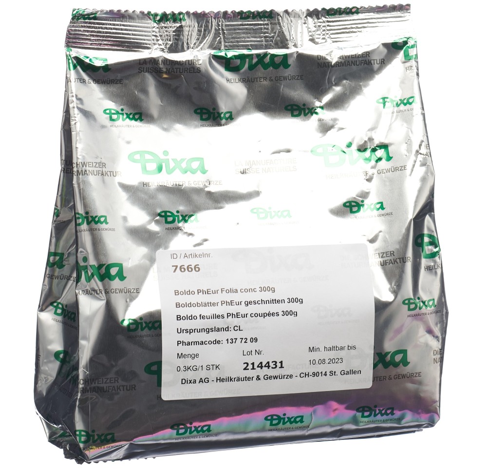 DIXA Boldo feuilles PhEur coupées 300 g