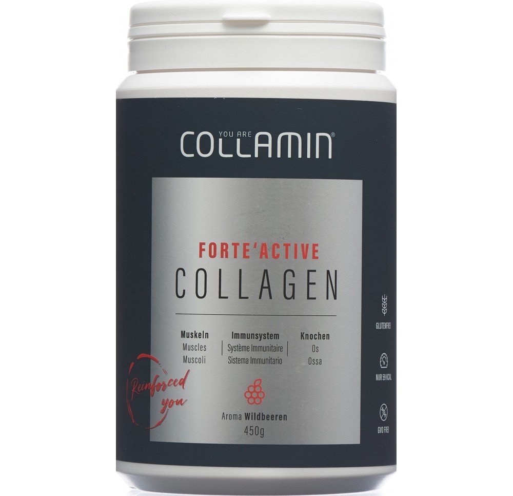 COLLAMIN Forte'Active Collagen Peptide 30 portions bte 450 g