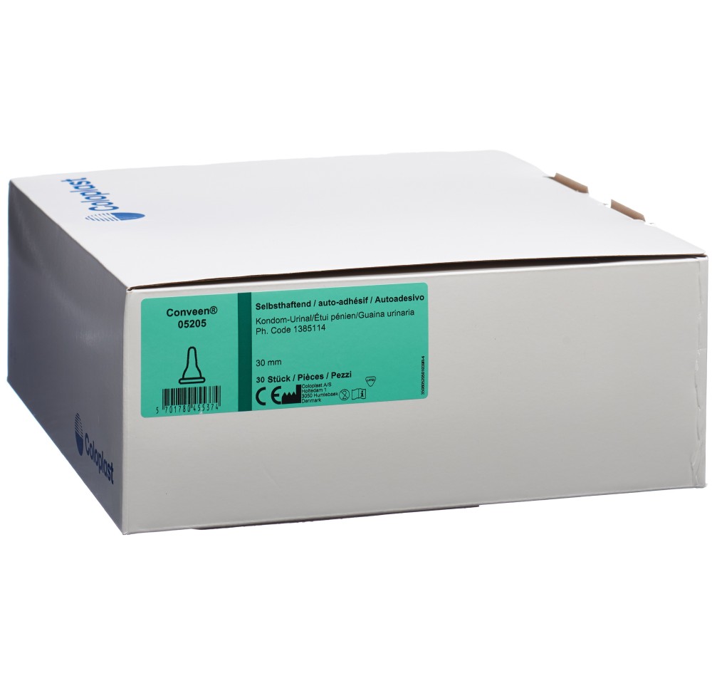 CONVEEN étui pénien 30mm auto adhésif 30 pce CONVEEN étui pénien 30mm auto adhésif 30 pce