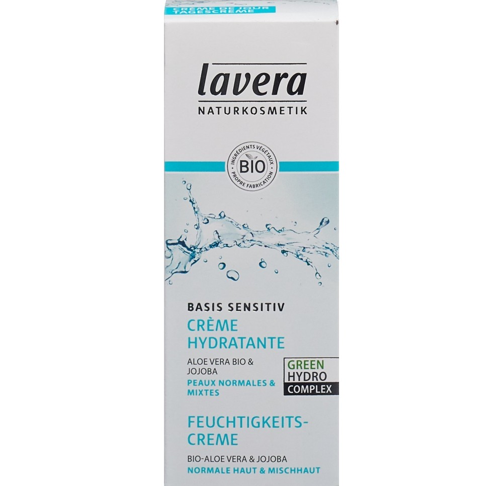 Lavera crème hydratante basis sensitiv tb 50 ml