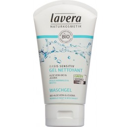 Lavera gel nettoyant basis sensitiv tb 125 ml