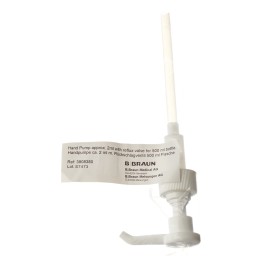 B. BRAUN pompe dosage 500ml (2ml) soupape retenue