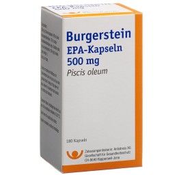 BURGERSTEIN EPA caps moll 500 mg bte 180 pce