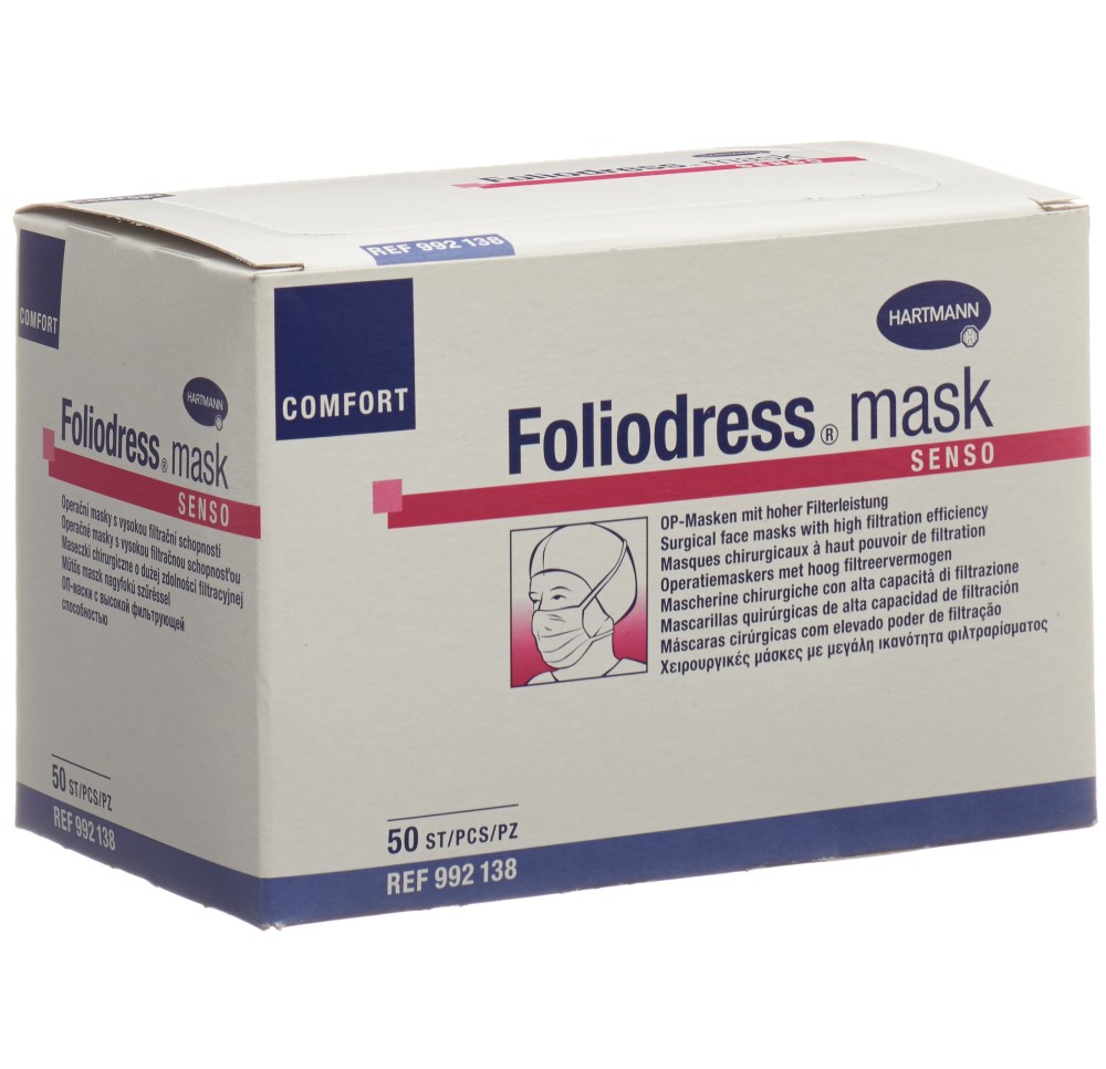 FOLIODRESS mask senso vert 50 pce