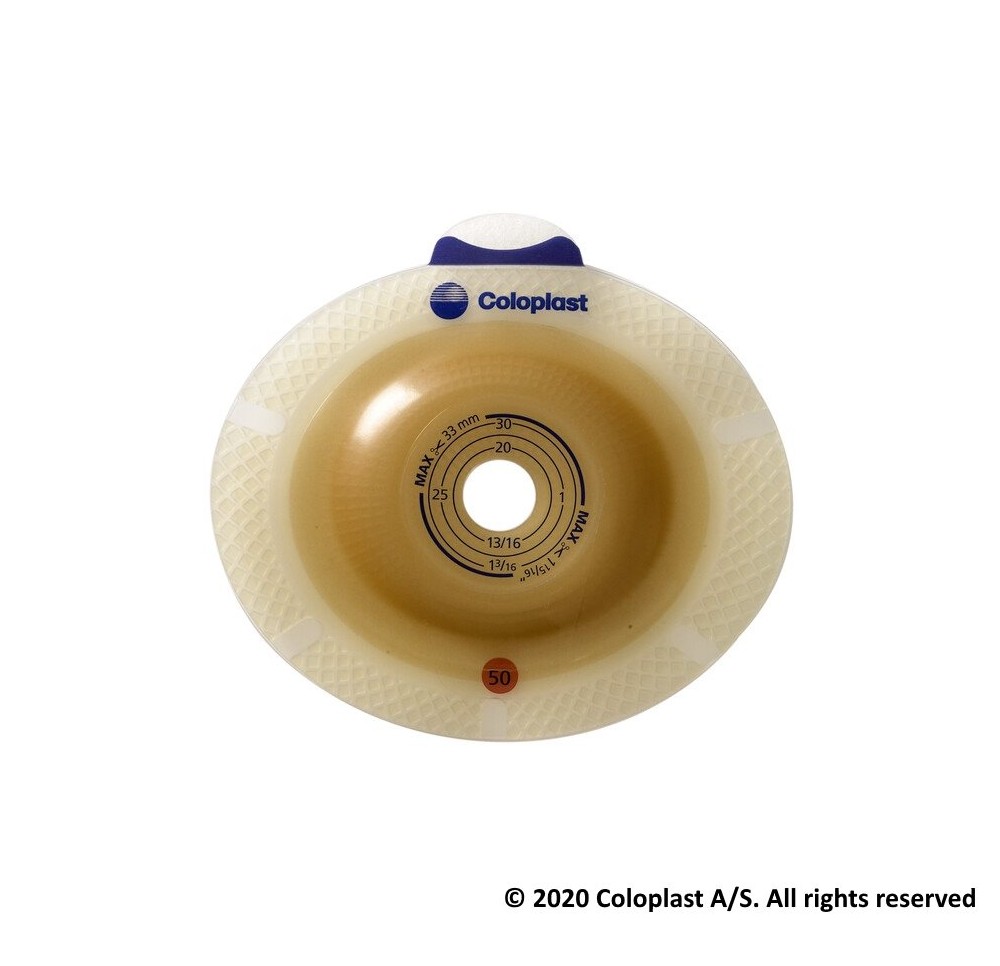 SENSURA click plaque base 21/40 convex light 5 pce SENSURA click plaque base 21/40 convex light 5 pce
