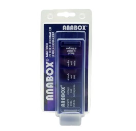ANABOX distributeur médicaments 1jour bleu