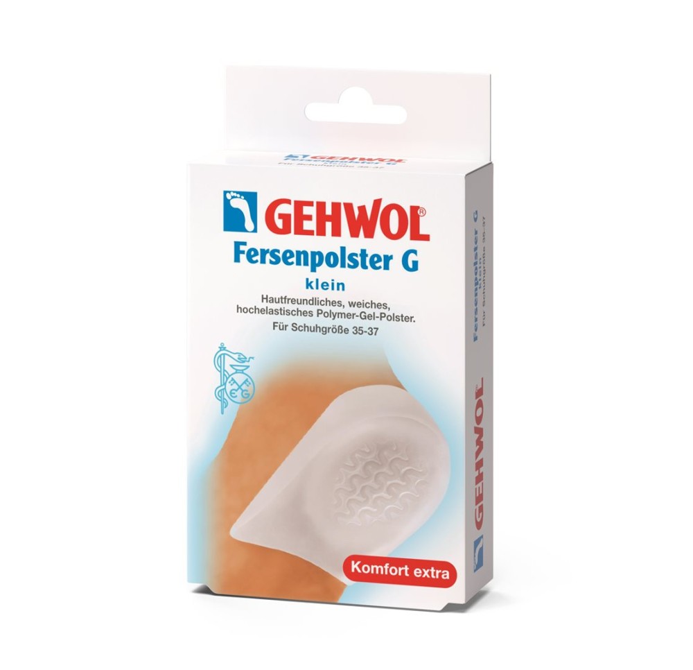 GEHWOL Fersenpolster G mit Gelwellen klein 1 paire GEHWOL Fersenpolster G mit Gelwellen klein 1 paire