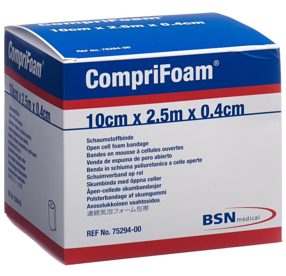 COMPRIFOAM 10cmx2.5mx0.4cm