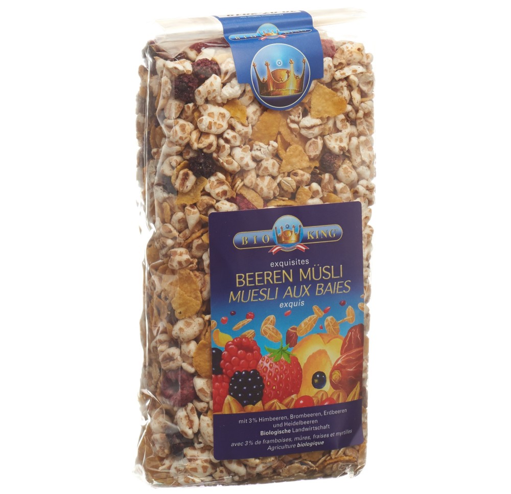 BIOKING muesli aux baies 375 g