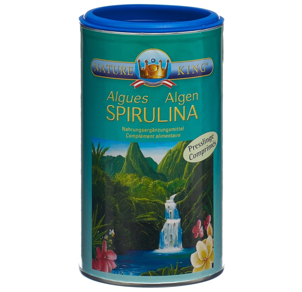 BIOKING comprimés spiruline Hawaï bte 250 g BIOKING comprimés spiruline Hawaï bte 250 g