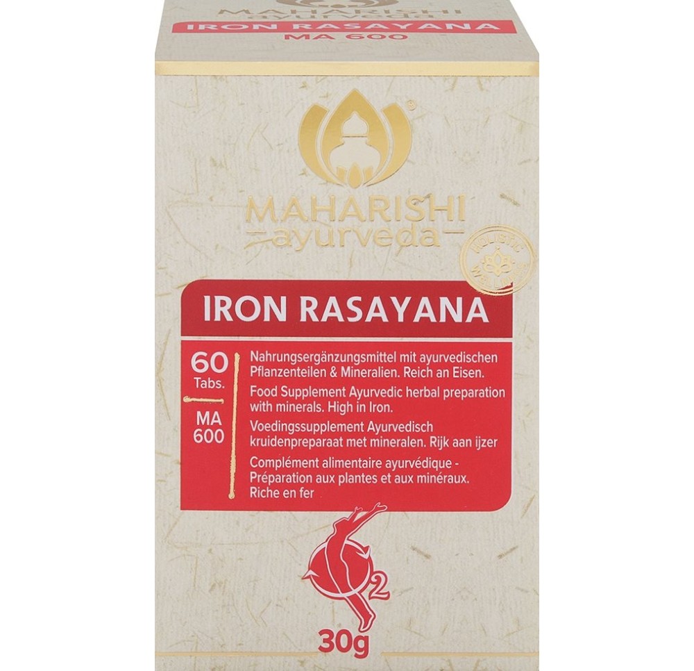 MAHARISHI AYURVEDA rasayana au Fer cpr 60 pce MAHARISHI AYURVEDA rasayana au Fer cpr 60 pce