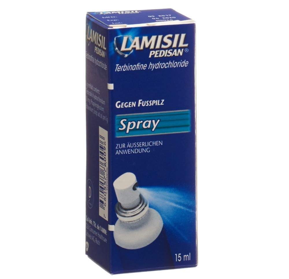 LAMISIL PEDISAN spray 15 ml LAMISIL PEDISAN spray 15 ml