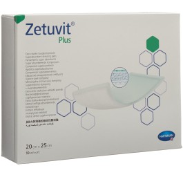 ZETUVIT Plus compresse absorbante 20x25cm 10 pce