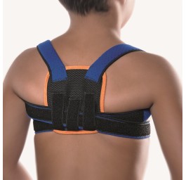 BORT STABILOFIX ceinture mainti dos kids régl bleu