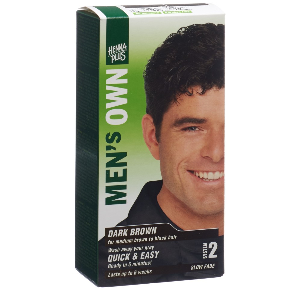 HENNA PLUS mens own syst2 dark-brown HENNA PLUS mens own syst2 dark-brown