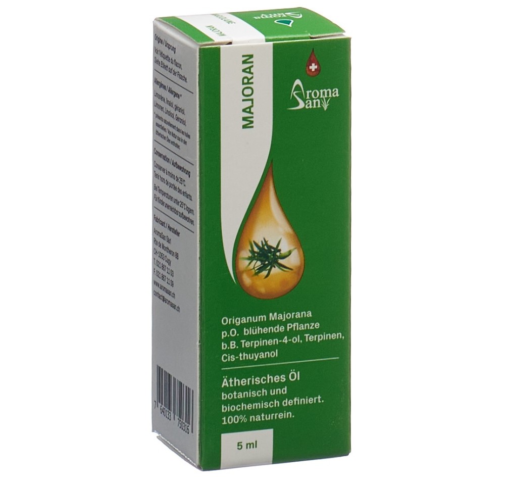 AROMASAN marjolaine huil ess dans étui bio 5 ml