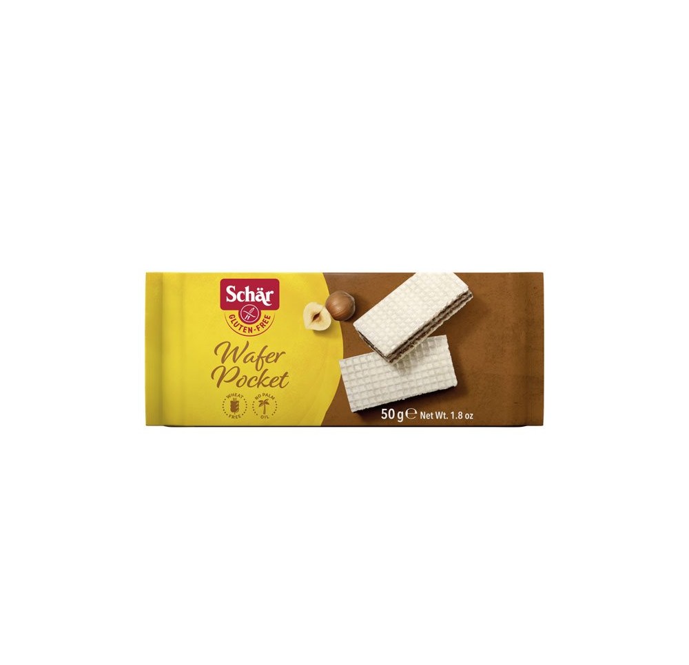 SCHÄR wafer pocket s gluten 50 g SCHÄR wafer pocket s gluten 50 g