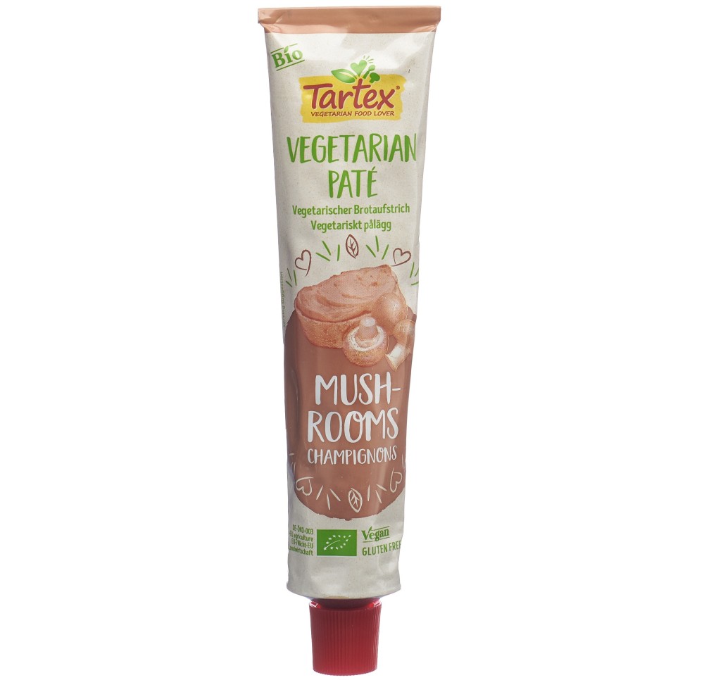 TARTEX pâté champignon bio tb 200 g TARTEX pâté champignon bio tb 200 g