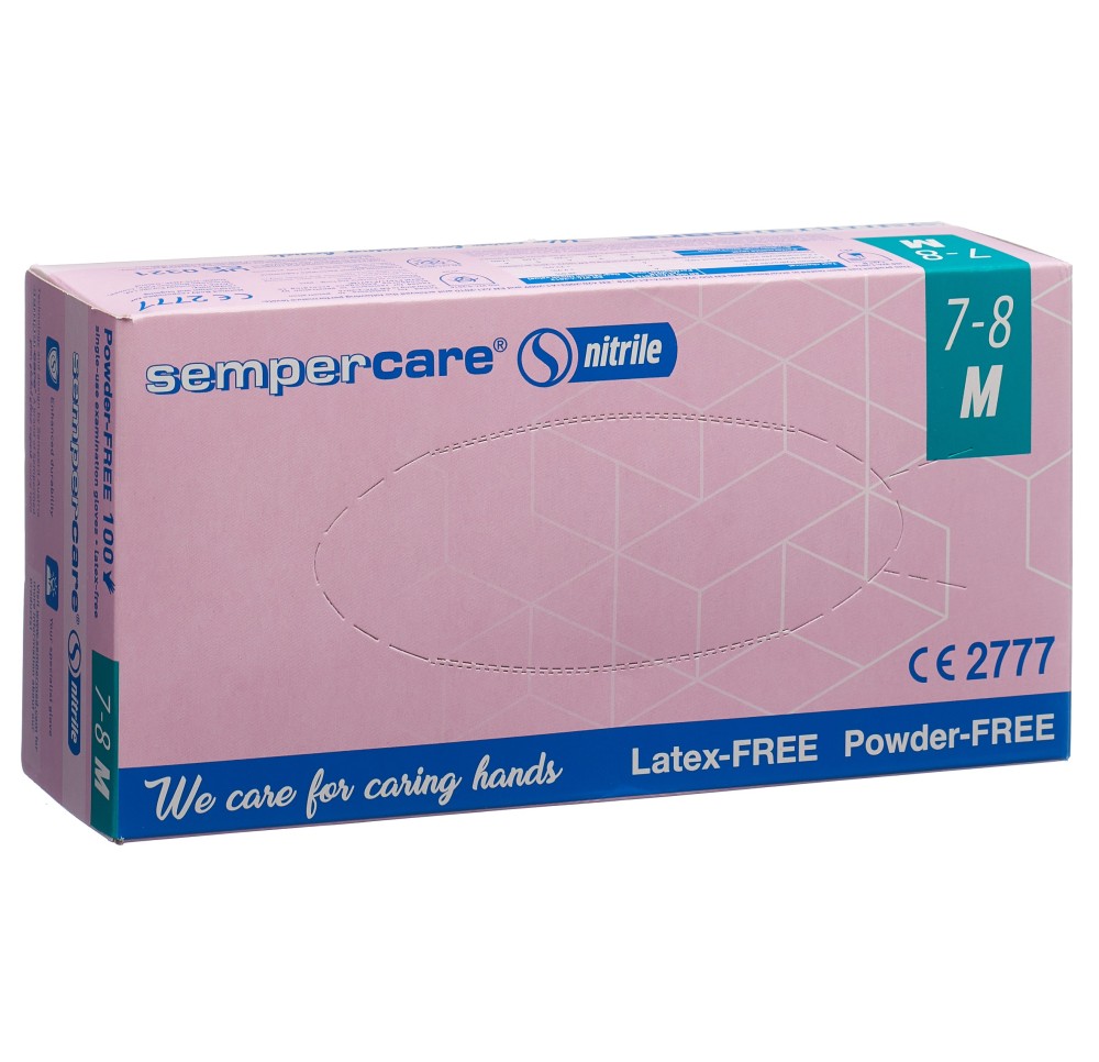SEMPERCARE gants Nitrile M npo nst 100 pce