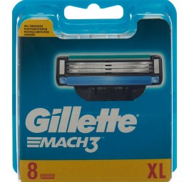 Gillette Mach3 système de lames 8 pce